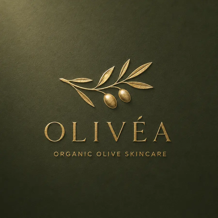 Branding i vizuelni identitet Olivéa kozmetičkog brenda - logo